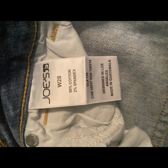 Joe’s Jeans - distressed with drop hem - Picture 5 of 7